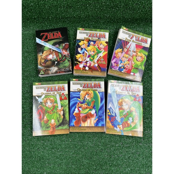 Legend Of Zelda 6 Manga BooksAkira Himekawa See‎ Description For Titles